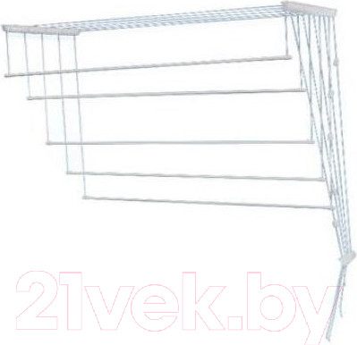 Сушилка для белья Perfecto Linea 36-002251 (2.5м, 5 стержней, белый)