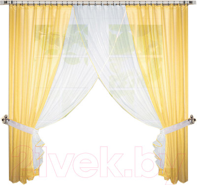 Комплект штор Nivasan Сильвия / HK.SL-4