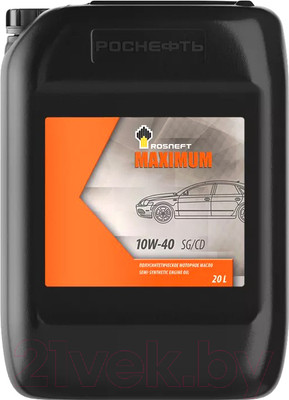 Моторное масло Роснефть Maximum 10W40 (20л)