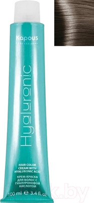 Крем-краска для волос Kapous Hyaluronic Acid с гиалуроновой кислотой 7.1 (блондин пепельный)