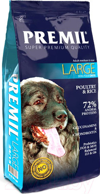 Сухой корм для собак Premil Large (15кг)