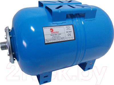 Расширительный бак Wester WAO 80 горизонтальный (для водоснабжения)