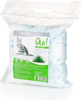 Наполнитель для туалета Йо Классик (8л/3кг)