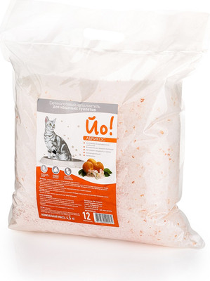 Наполнитель для туалета Йо Абрикос (12л/4.5кг)