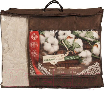 Одеяло Нордтекс Green Line GLX 172x205 (хлопок)