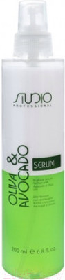 Сыворотка для волос Kapous Studio Professional двухфазная с маслами авокадо и оливы (200мл)