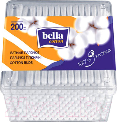 Ватные палочки Bella Cotton (200шт)