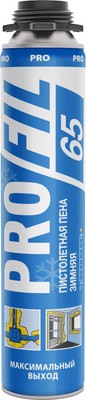 Пена монтажная Soudal Profil Gun 65 Winter (820мл)