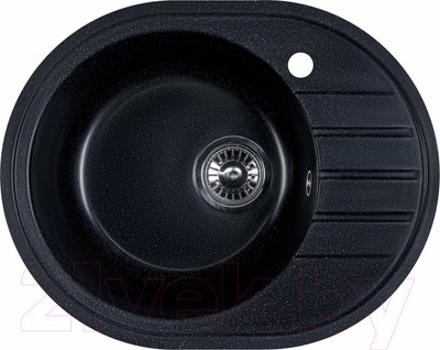 Мойка кухонная БелЭворс New Lux L (черный)