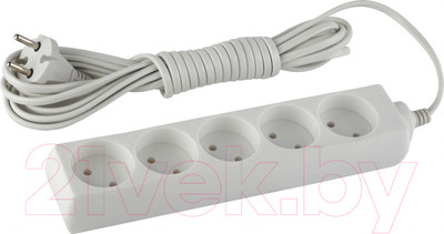 Удлинитель ЭРА U-5-5m (2x1мм2)