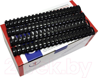 Пружины для переплета РеалИст Пластик 51мм (черный)