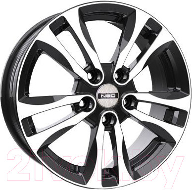 Литой диск Neo 658 16x6.5" 5x114.3мм DIA 67.1мм ET 50мм BD