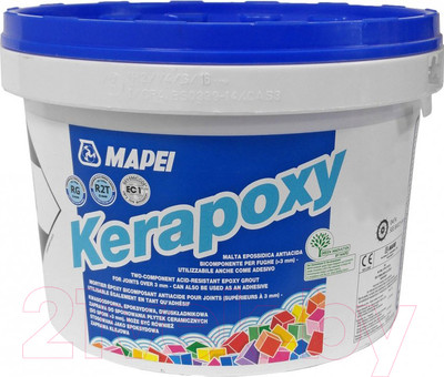 Фуга эпоксидная Mapei Эпоксидная Kerapoxy N110 (2кг, манхеттен)