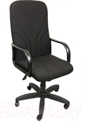 Кресло офисное Деловая обстановка Менеджер Эконом (В-14/черный)