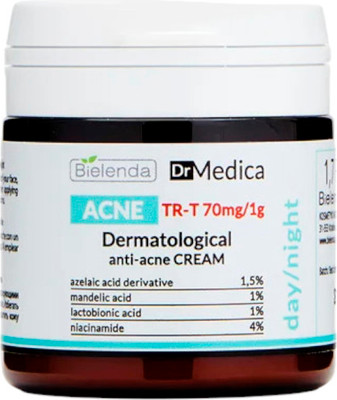 Крем для лица Bielenda Dr Medica Acne дерматологический день/ночь (50мл)