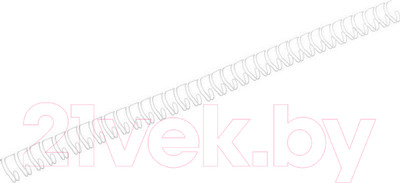 Пружины для переплета D&A art D14.3 (9/16") на 34 отверстия (белый)