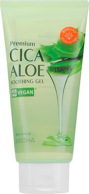 Гель для тела Missha Premium Cica Aloe Soothing успокаивающий (300мл)