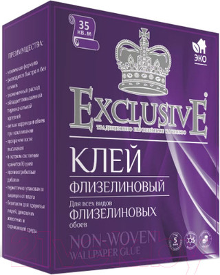 Клей для обоев Exclusive Standart Флизелин (250г)