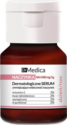 Сыворотка для лица Bielenda Dr Medica Capillary Skin уменьш. видимость капилляров день/ночь (30мл)