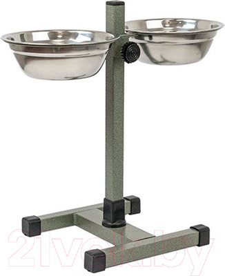 Набор мисок для животных Чип 1181 (2 миски, регулируемая)