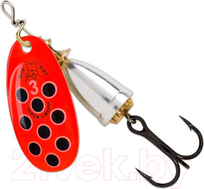 Блесна Blue Fox Vibrax Hot Pepper / BFS2-RBS