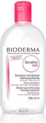 Мицеллярная вода Bioderma Sensibio H2O (500мл)