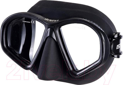 Маска для плавания IST Sports Hunter / MP203-BS (черный силикон)
