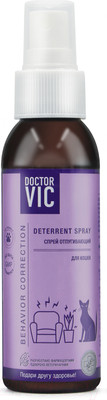 Средство для корректировки поведения животных Doctor VIC Спрей отпугивающий (100мл)