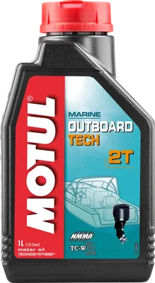 Моторное масло Motul Outboard Tech 2T / 102789 (1л)