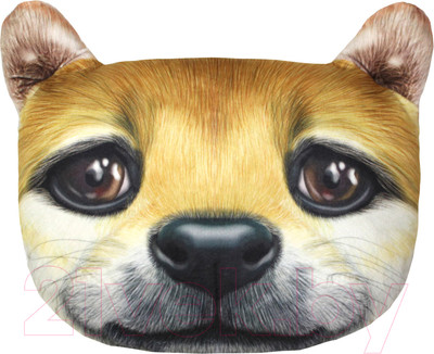 Подушка декоративная MATEX Animals Шиба / 15-956 (коричневый)