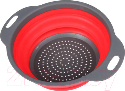 Дуршлаг Bradex TK 0349 (красный)