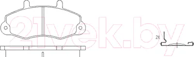 Тормозные колодки Patron PBP1338