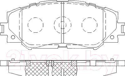 Тормозные колодки Patron PBP1891