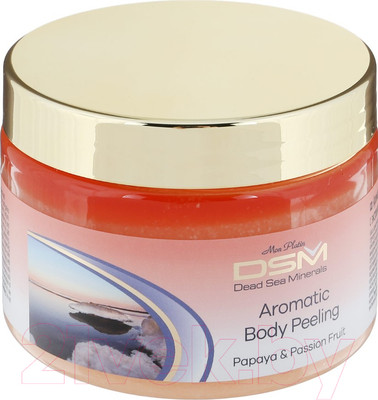 Скраб для тела Mon Platin Ароматический с экстрактом пассифлоры и папайи (330мл)