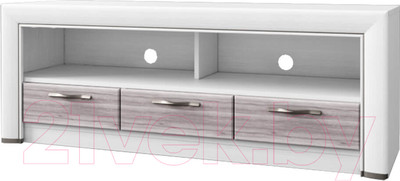 Тумба Anrex Olivia RTV 3S (вудлайн кремовый/дуб анкона)