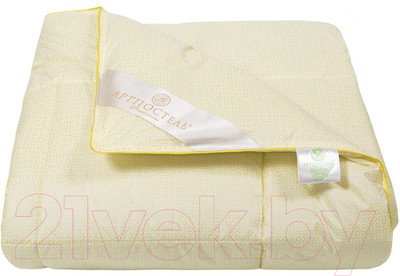 Одеяло АртПостель Овечья шерсть Премиум / 2055 (172x205, тик)