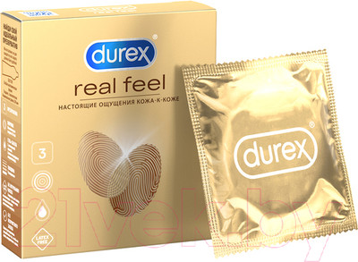 Презервативы Durex Real Feel №3 (3шт)