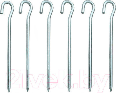 Набор колышков для палатки High Peak Aluminim Erdnagel / 42227 (6шт)