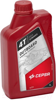 Моторное масло Cepsa Outboard 4T 10W40 / 515444190 (1л)