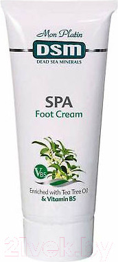 Крем для ног Mon Platin С маслом чайного дерева и витамином В5 (200мл)