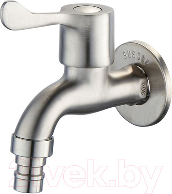 Кран на одну воду РМС SUS124KR-1/2