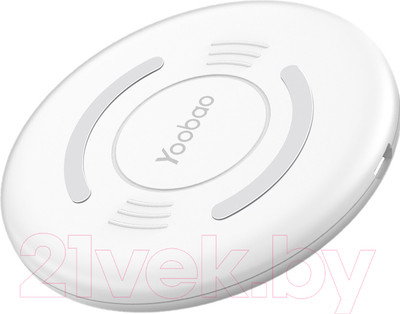 Зарядное устройство беспроводное Yoobao Wireless Charging Pad D1 (белый)