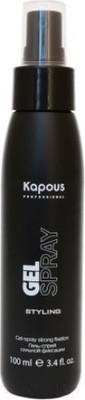 Спрей для укладки волос Kapous Gel-Spray Strong сильной фиксации (100мл)