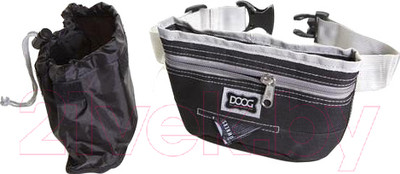 Сумка для дрессуры DOOG Medium / TP03b (черный/серый)