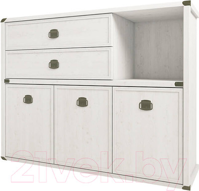 Тумба Anrex Magellan 3D2SN (сосна винтаж)