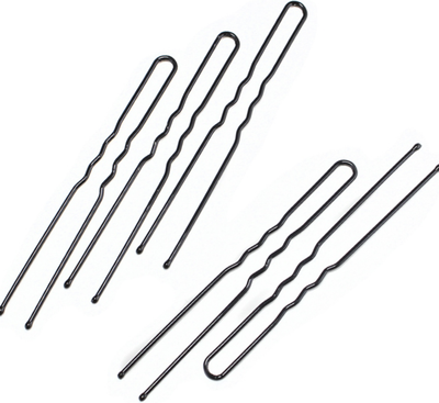 Набор шпилек для волос New Style 2059 (16шт, чёрные)