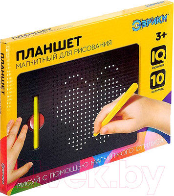 Планшет магнитный Эврики Магнитное рисование / 3327799 (черный)