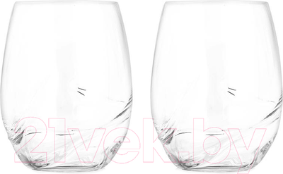 Набор стаканов Bohemia Crystal Turbulence 23018/500-2 (2шт)