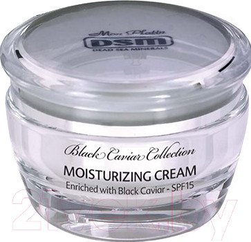 Крем для лица Mon Platin Увлажняющий обогащенный черной икрой с фактором SPF15 (50мл)