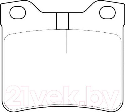 Тормозные колодки Valeo 301063